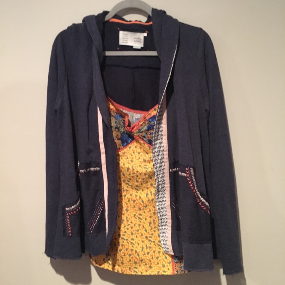 Anthropologie tank and jacket